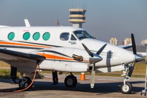 Aeronave para transporte executivo e de pacientes